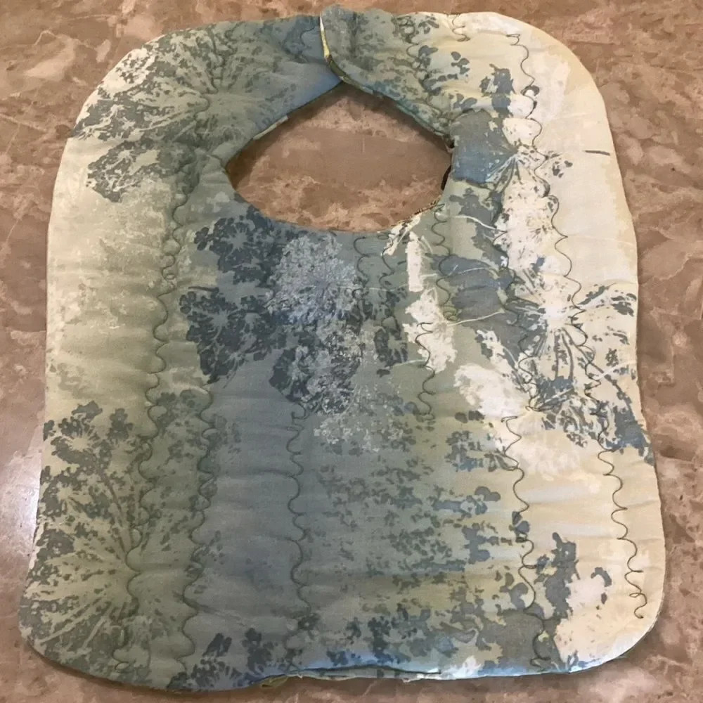 NWOT. Hand Crafted Reversible Quilted Baby Bib. $12 ea. or 3/$25